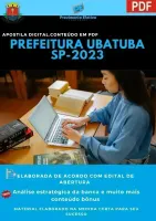 Apostila Prefeitura Ubatuba SP Engenheiro Florestal 2023