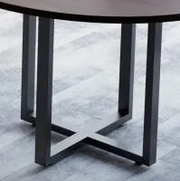 Mesa reunião circular 1200 Pé Quadro Versa - Foto 3