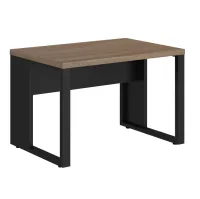 Mesa reta 1200 tampo em 40mm Pé Quadro Start