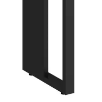 Mesa reta 1200 tampo em 40mm Pé Quadro Start - Foto 4