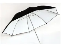 Sombrinha Greika BW-40 Refletora Preta e Branca 101cm