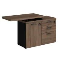 Armário Baixo Misto Dinâmico Extensivel com Tampo 40mm com Porta e Gavetas Start  - Foto 3