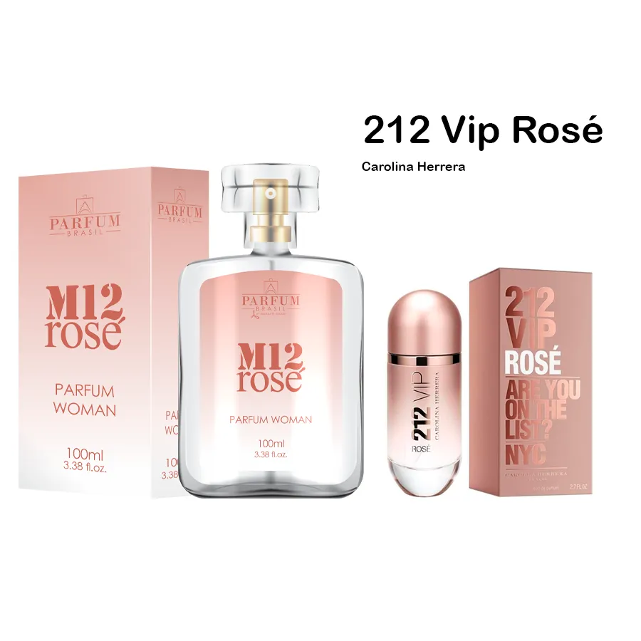 212 Vip Rose - M12 Rose Parfum Brasil 100ML