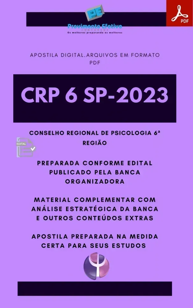 Apostila CRP 6 SP Comunicação Analista 2023