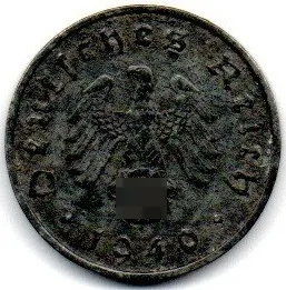 Alemanha - 2° Guerra - 1940A - 10 Reichspfennig