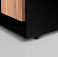 Mesa 1350 Reta Dinâmica e Extensivel Tampo 30mm com Gaveteiro 4 Gavetas Yaris  - Foto 4