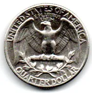 Estados Unidos - 1964 - 25 Cents - Quarter Dollar - Prata .900 - Aprox. 6,25g - 24,3mm - Foto 2