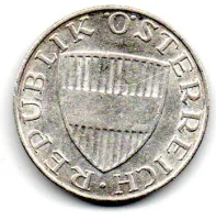 Áustria - 1958 - 10 Schilling - Prata .640 - Aprox 7,5g - 27mm - Foto 2