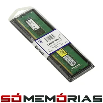  Memória RAM para PC DDR4 16GB 2400MHz Kingston - KVR24N19S8/16