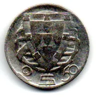 Portugal - 1933 - 2,50 Escudos - Prata .650 - Aprox. 3,5g - 20mm - Foto 2