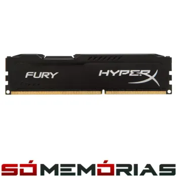Memória RAM para PC Hyperx Fury 8GB DDR3 1600MHz - HX316C10FB/8