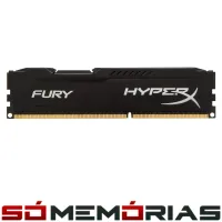 Memória RAM para PC Hyperx Fury 8GB DDR3 1600MHz - HX316C10FB/8
