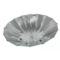  Sombrinha Greika  BS16-75 Gigante Diametro 190cm Preta/Prata/Difusora  - Foto 2