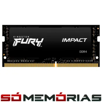 Memória RAM para Notebook DDR4 Fury Impact 16GB 2666MHz Kingston - KF426S15IB1/16