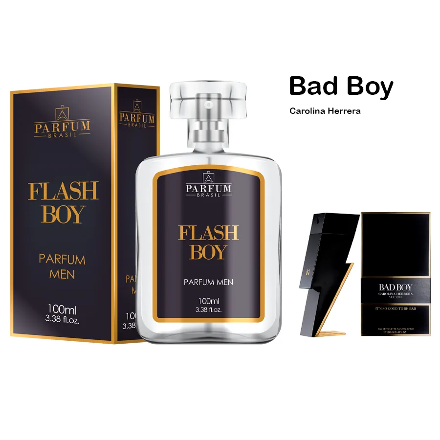 Bad Boy - Flash Boy Parfum Brasil 100ml Imagem