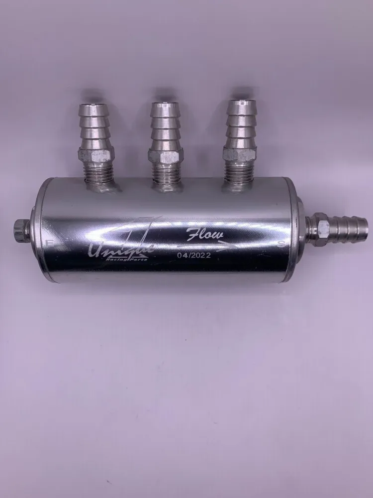 Divisor de Combustível com 4 niples de 3/8