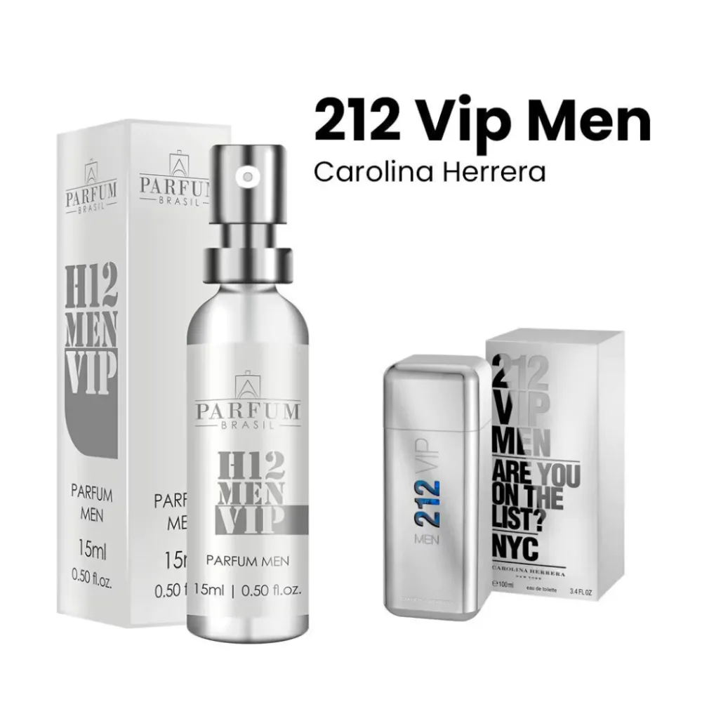 212 Vip Men - H12 Men Vip Parfum Brasil 15ml