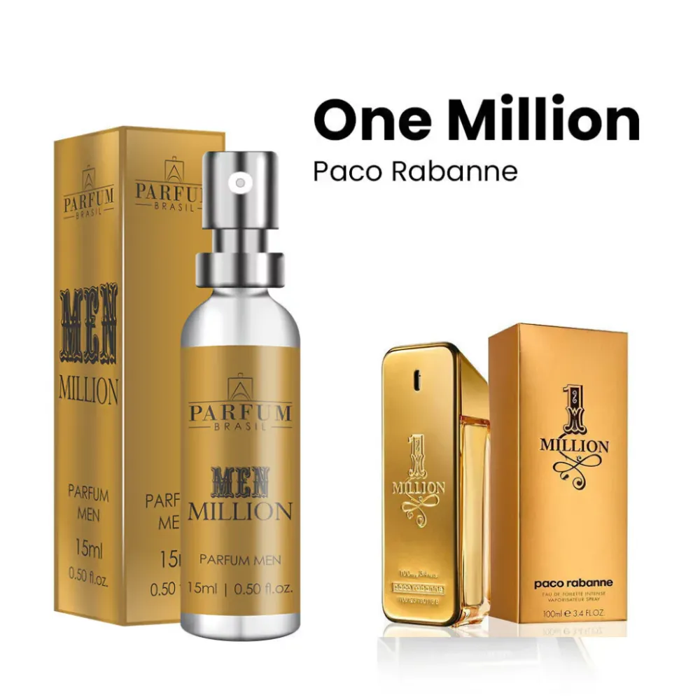 One Million - Men Million Parfum Brasil 15ml Imagem