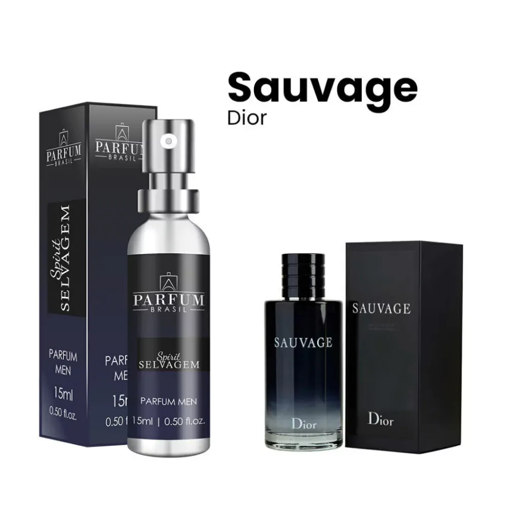Sauvage Dior - Spirit Selvagem Parfum Brasil 15ml