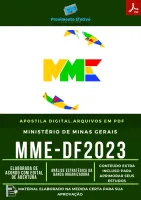 Apostila MME DF Ano 2023 ADMINISTRADOR
