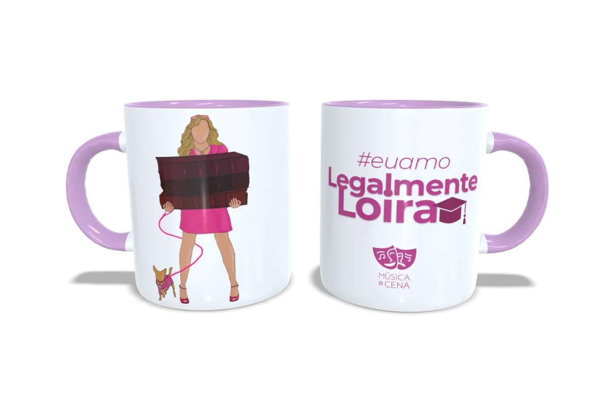 Caneca da Advogada Loirinha