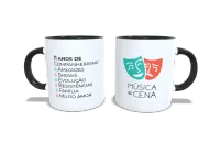 Caneca Música e Cena 11 anos