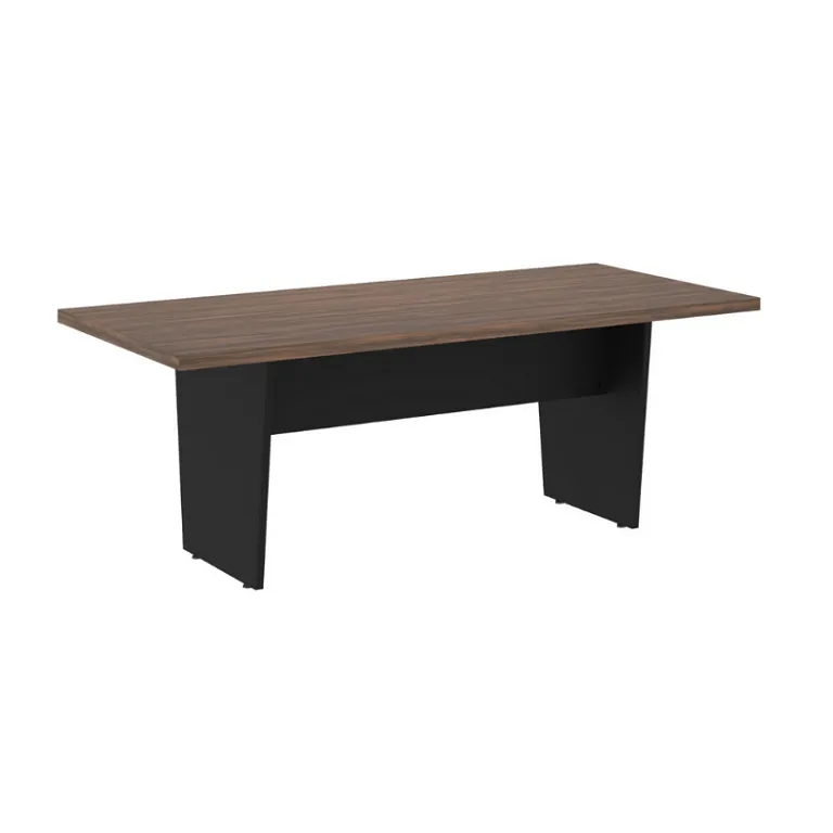 Mesa de Reunião Retangular 2000 Tampo 40mm e Pé Painel Angular Start
