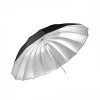  Sombrinha Greika  BS16-75 Gigante Diametro 190cm Preta/Prata/Difusora  - Foto 3