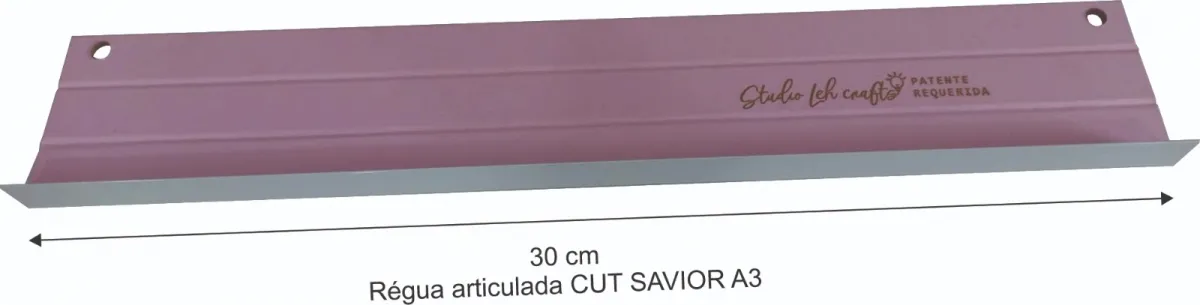 RÉGUA ARTICULADA PARA CUT SAVIOR A3 - 30 cm