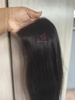 Top closure humana 10x10 cabelo  brasileiro  55 cm  - Foto 17