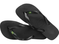 Chinelo Havaianas Logo do Brasil - Foto 4