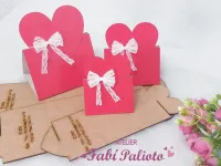 G1.329  Gabarito de Moldes em MDF Embalagem  Trio Love - Foto 3