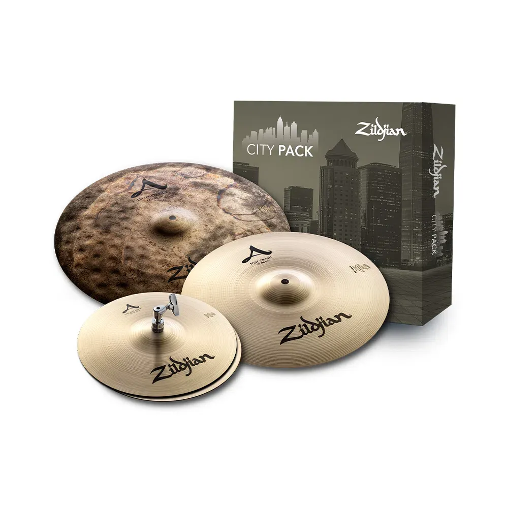 Kit de Pratos Zildjian City Pack Series 12