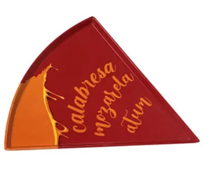 Prato de Pizza 22cm Amo Pizza