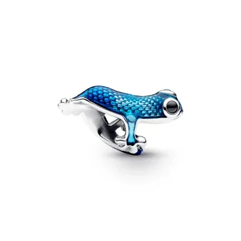 Berloque gecko azul metalico – em Prata925 - Foto 2