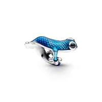 Berloque gecko azul metalico – em Prata925 - Foto 2