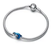 Berloque gecko azul metalico – em Prata925 - Foto 3