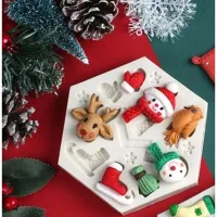 Molde de Silicone Natal Diversos
