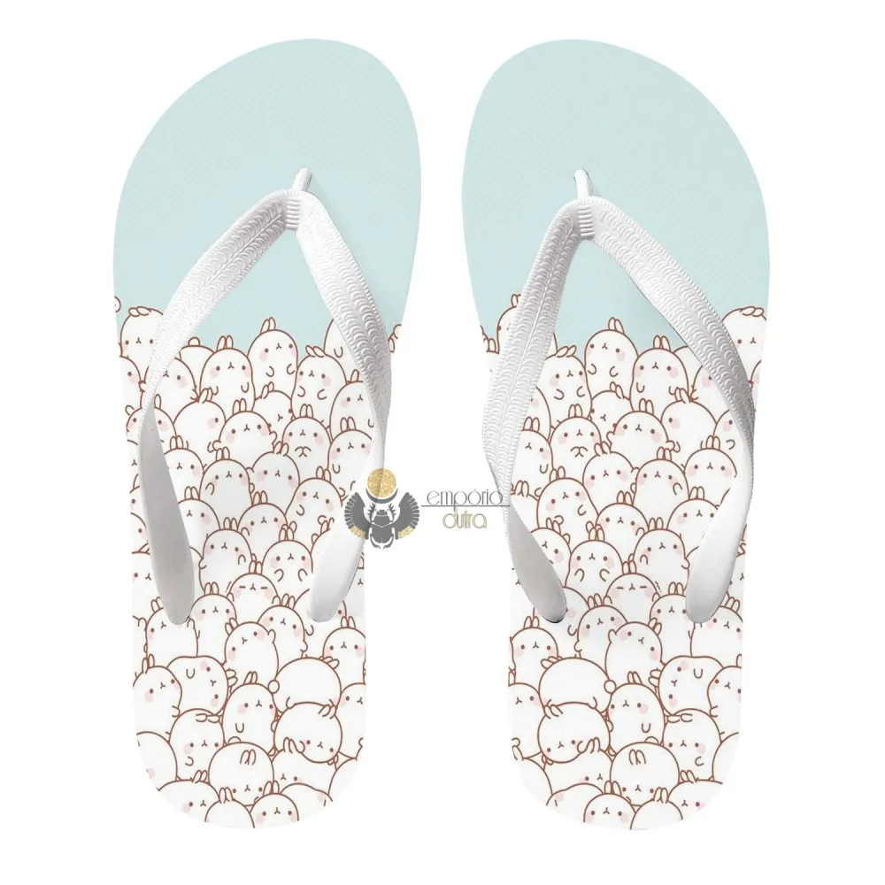Chinelo Molang pilha tamanho 32