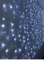 Pisca Cordao Fixo 100 leds  linear 10 metro - Foto 2