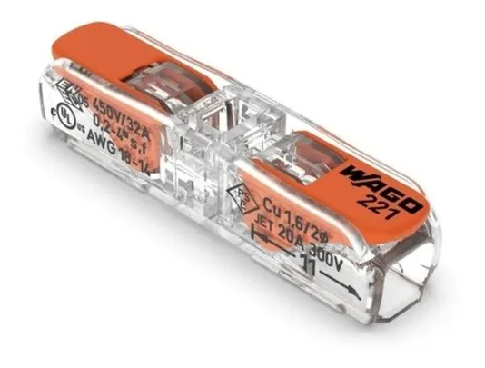 Conector de emenda  em linha  0,2MM A 4MM 32A  2212411 