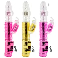 Vibrador Rotativo Vai e Vem Recarregável USB 36 Vibrações - RT020 - Foto 2