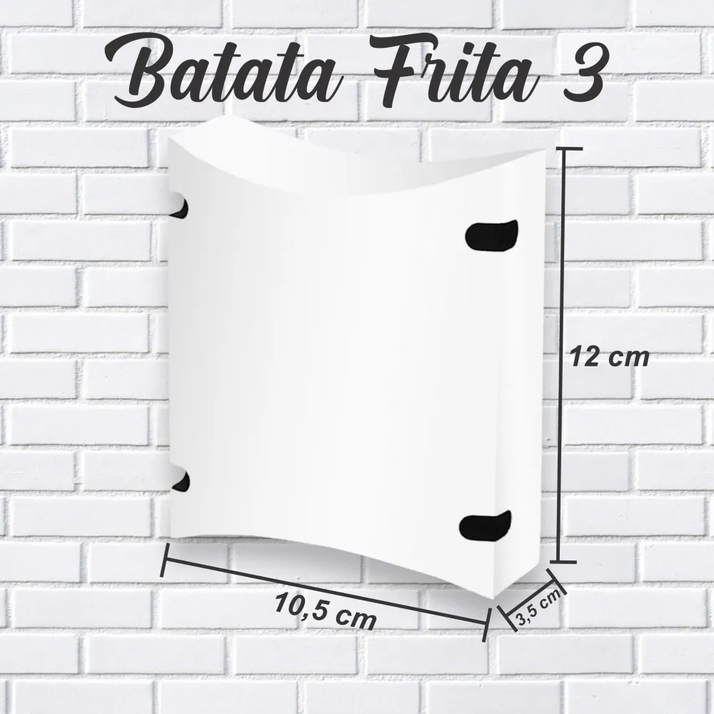 Caixa para Batata Frita - Nº 3
