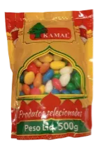 AMENDOA CONFEITADA COLORIDA 500G