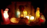 Presepio iluminado 09 Peças - Colorido
