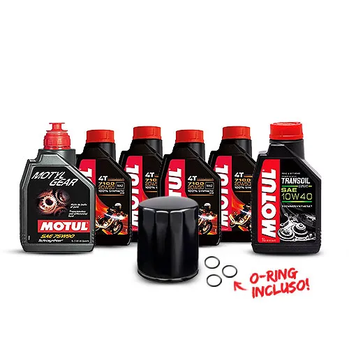 TROCA COMPLETA: 4 LITROS MOTOR (7100) + 1 LITRO CÂMBIO + 1 LITRO PRIMÁRIA + FILTRO DE ÓLEO HIFLO HF171