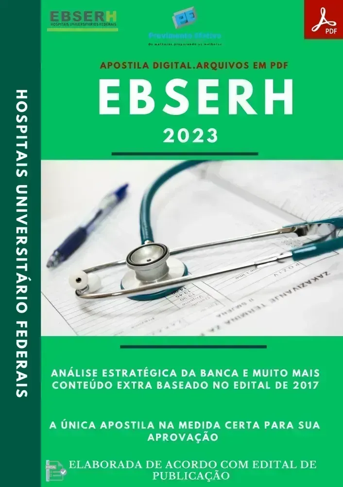 Apostila EBSERH Nacional 2023 Enfermeiro Saúde do Trabalhador Imagem