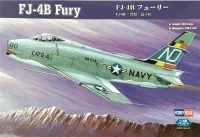 Avião Fj-4B Fury Kit Hobby Boss 1/48 Plastimodelismo