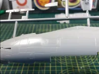 Avião Fj-4B Fury Kit Hobby Boss 1/48 Plastimodelismo - Foto 5