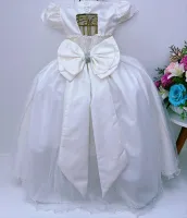 Vestido Festa Off-White Mariê - Foto 2